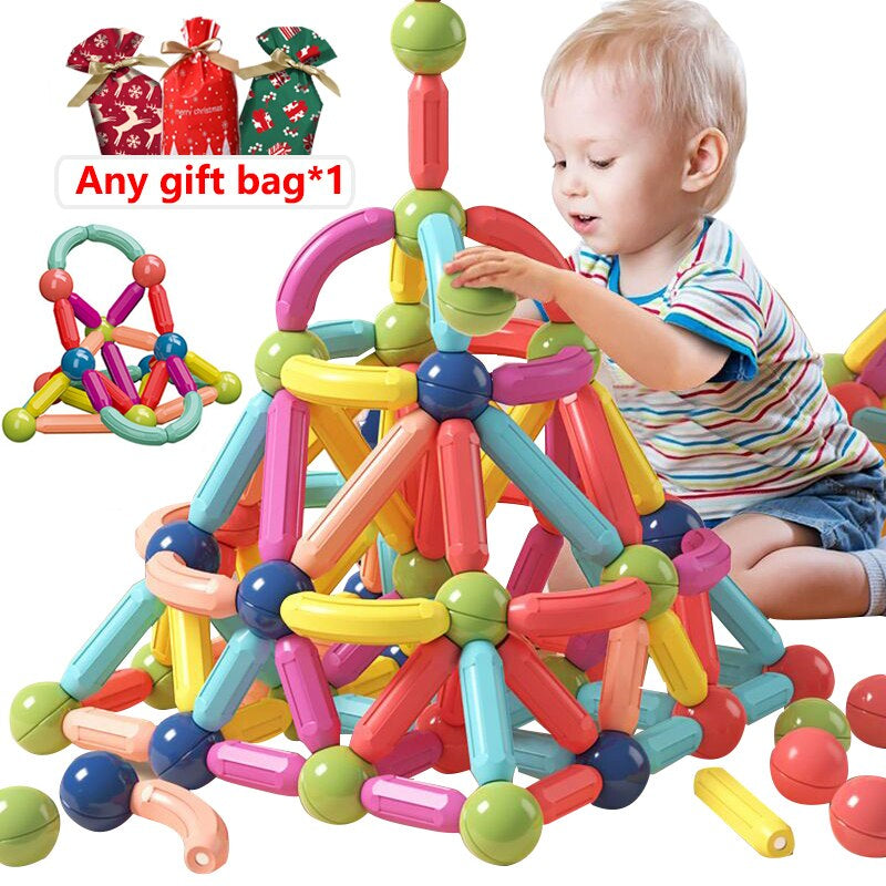 Toystar Magnetix Attractive Building Blocks Set | Development & Creativity - For Babies and Children - Ontwikkeling & Crea...