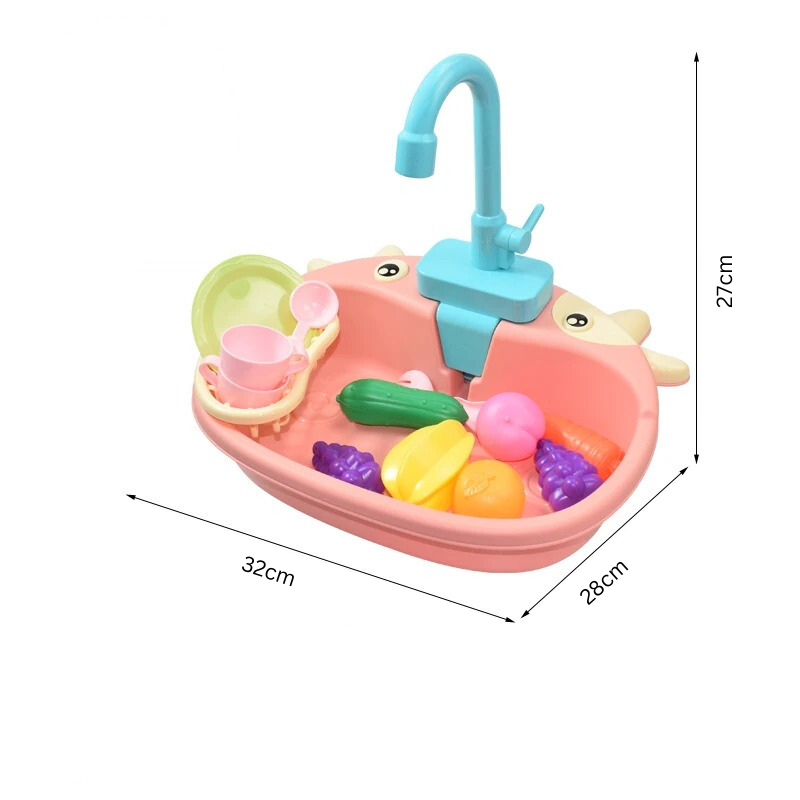 Toystar KiddieSink | Interactive Children's Play Sink - Play & Learn Kitchen Set - Interactieve Kinderspeelgootsteen - Spe...