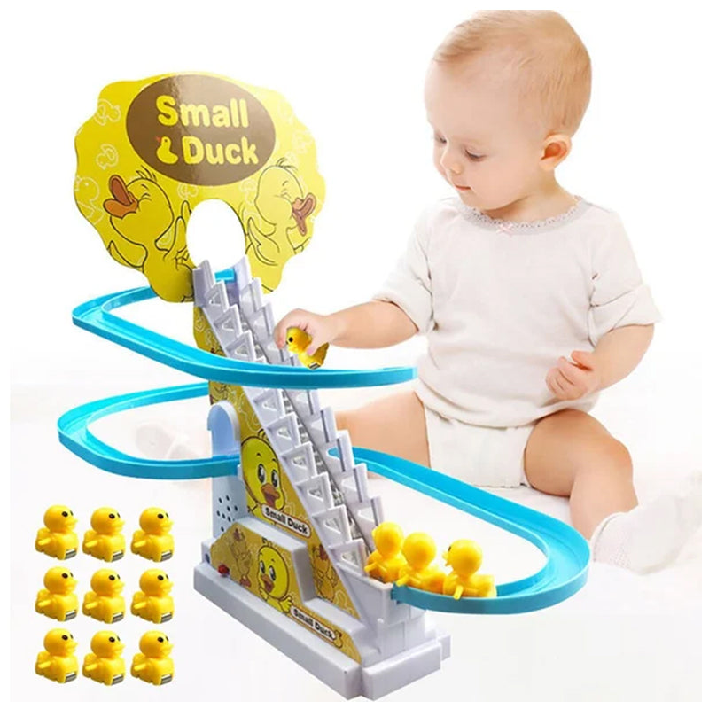 Hurdy Ducks | Fun playing with ducks on a trail - Stimulates creative play and motor skills