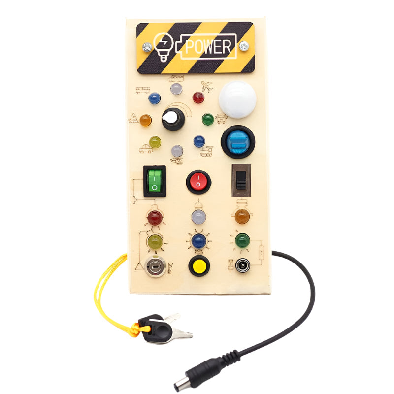Toystar Montessori Busy Board | Educational - Toys with LED - *Educatief - Speelgoed met LED