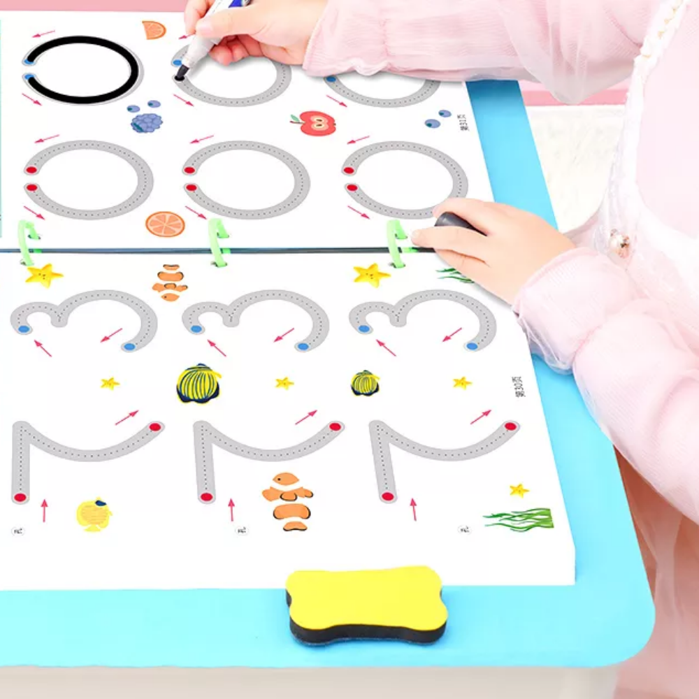 Toystar BrainBoost Workbook | Learning to read and write - educational workbook - Leren lezen en schrijven - educatief wer...