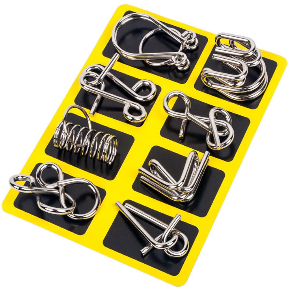 Toystar BrainTwist | Challenge your brain! - Metal puzzle set - Daag je brein uit! - Metalen puzzelset (3)