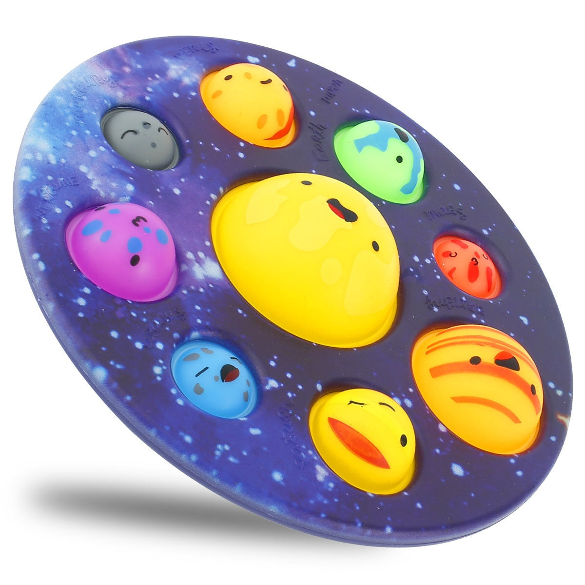 Toystar SpacePop | Relaxing play fun - Planet Simple Dimple Fidget Popper for Kids - Ontspannende speelpret - Planet Simpl...