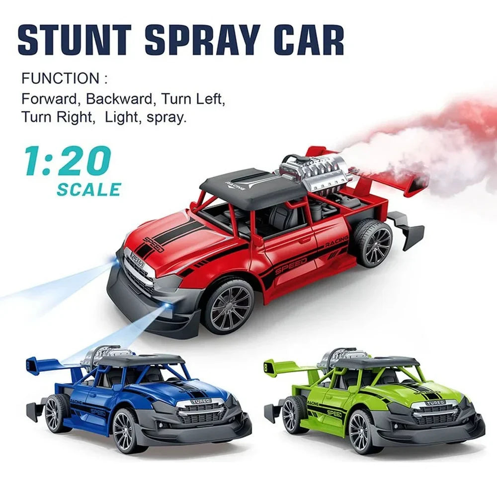 SpeedX Twister | Actieve stuntactie - Stuntwagen met afstandsbediening en schietfunctie
