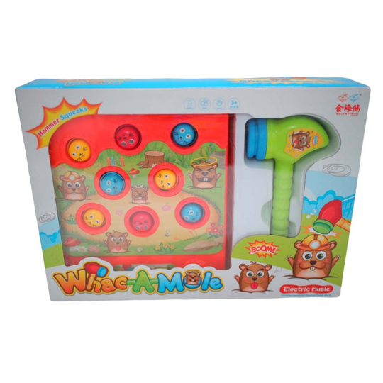 Toystar WhacAMole | Electric music - Mini mole game - Elektrische muziek - Mini mollenspel