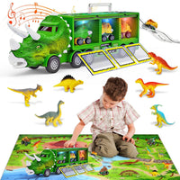 Thumbnail for Toystar Musical Dinosaur Truck | Fun Dinosaur Transporter Toy - Encourages creative play and motor skills - Prettige Dinos...