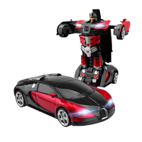 Thumbnail for Toystar MorphMaster Police Transformer RC Car | Brings Excitement to Life - Remote-Control Toy for Adventurers - Brengt Sp...