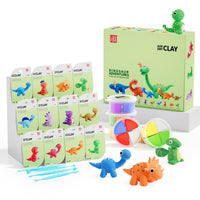 Thumbnail for Toystar DinoClay | Creative clay making with dinosaurs - DIY clay set with 6 shapes - | Creatief kleien met dinosaurussen ...