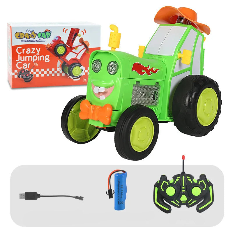 Toystar Jump & Stunt RC Car | The Ultimate Playing Experience for Children - Cool Mini Car with Remote Control - De Ultiem...