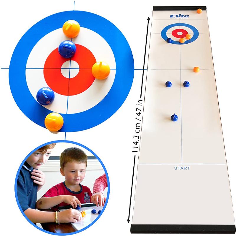Toystar CurlMaster | Exciting fun for the whole family - Mini curling set for hours of entertainment at home - Spannend pl...