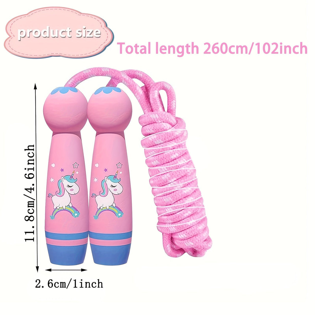 Toystar Skipping rope | Colorful and tangle-free - Perfect for sports and games - Bestseller - Kleurrijk en knoopvrij - Pe...