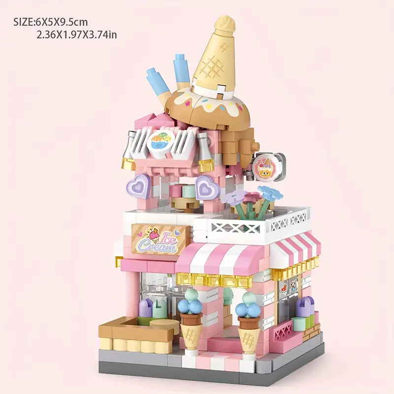 Toystar Mini City Blocks | Build your own city - Decorative Model Building Set - Bouw je eigen stad - Decoratieve Modelbou...