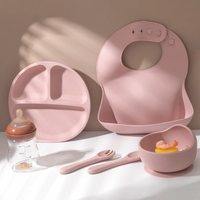 Thumbnail for Toystar Feedo Silicone Set | Safe Baby Feeding – 6-piece Set - Veilig Baby Voeden – 6-delige Set (7)