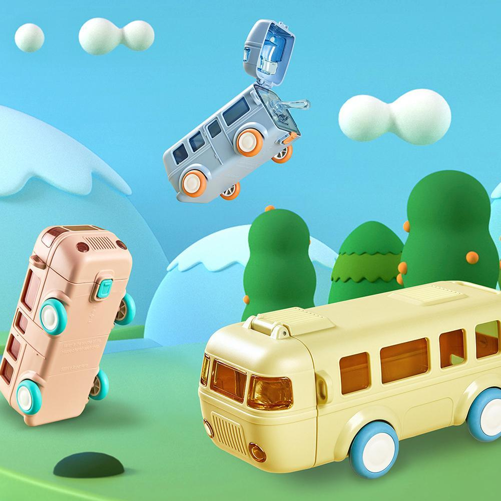 BusBottle | Les je dorst op een leuke en handige manier - Perfecte fles voor kinderen