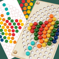 Thumbnail for Toystar EcoToys Clip 'n Learn | Creative learning and fun - Rainbow Bead Set for Children - Creatief leren en plezier - Re...
