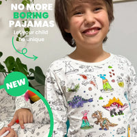 Thumbnail for Toystar DinoDreams | Color and play - DIY pajama set with dino print - Kleuren en spelen - DIY pyjamaset met dino-print (2)
