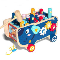 Thumbnail for Toystar ElefunPlay | Discover, Beat and Learn - Wooden Mallet and Xylophone Game for Kids - Ontdek, sla en leer - Houten h...