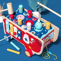 Thumbnail for Toystar ElefunPlay | Discover, Beat and Learn - Wooden Mallet and Xylophone Game for Kids - Ontdek, sla en leer - Houten h...