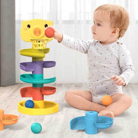 Thumbnail for Toystar SpinStack | Rotating fun - Educational stacking tower with moving balls - Draaiend speelplezier - Educatieve stape...