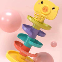 Thumbnail for Toystar SpinStack | Rotating fun - Educational stacking tower with moving balls - Draaiend speelplezier - Educatieve stape...