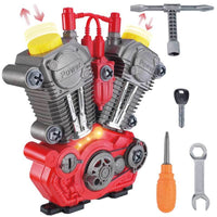 Thumbnail for Toystar EngineMaster Kit | Build and discover - Interactive do-it-yourself motorcycle with light and sound - Bestseller - ...