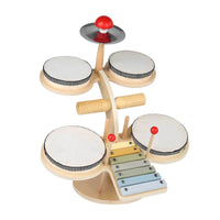 Thumbnail for Toystar MiniMaestro | Discover music fun - Wooden drum set and xylophone for children - Ontdek muziekplezier - Houten drum...
