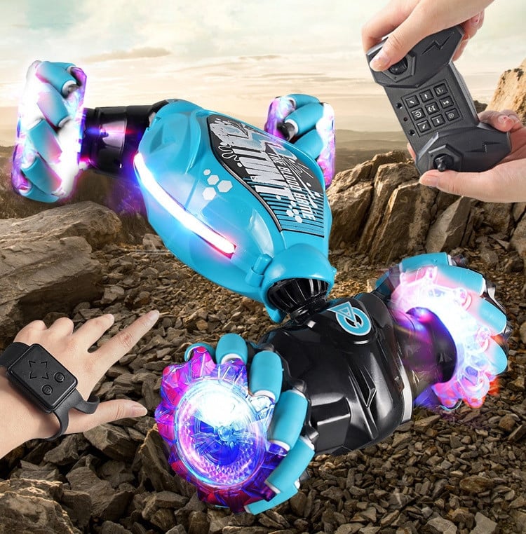Toystar StuntBlaze | Experience unlimited stunt action - RC Transformable Stunt Car 360° Flips & 4WD - RC car (13)