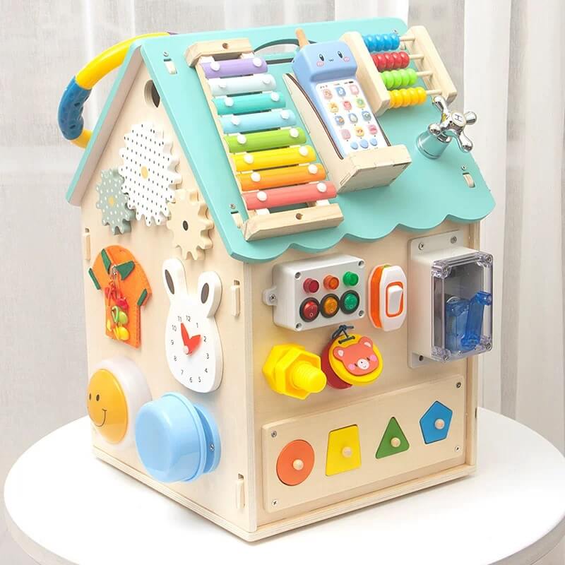 Toystar SkillHouse | Discover and learn - Montessori wooden activity toys for children - Ontdek en leer - Montessori houte...