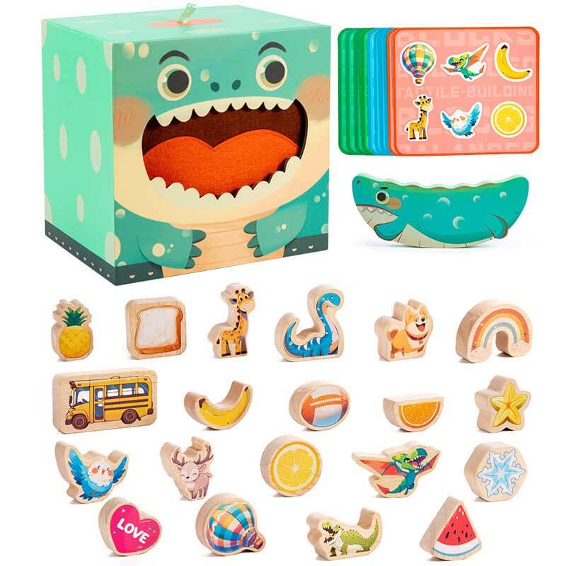 Toystar StackyZoo | Building and learning together - Montessori animal stacking blocks for children - Samen bouwen en lere...