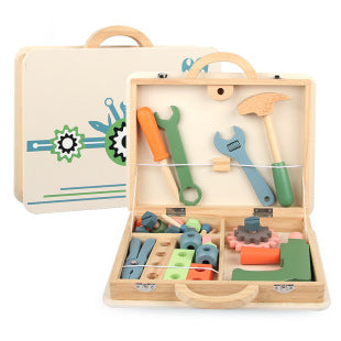 Toystar Ecotoys HandiCraft Kit | Inspire creativity - Wooden tool set for children - Inspireer creativiteit - Houten geree...