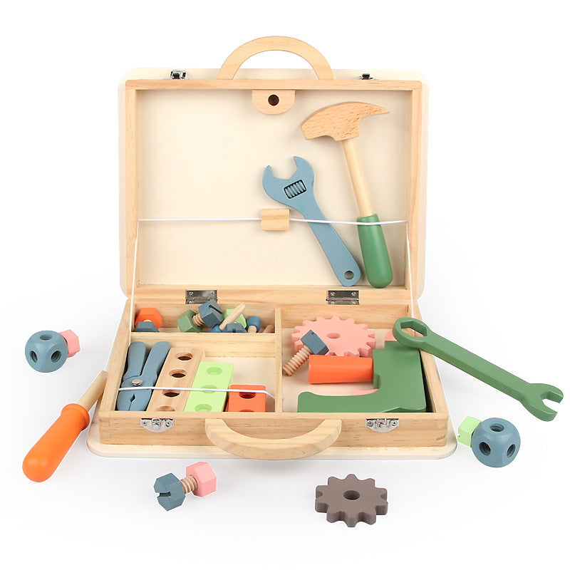 Toystar Ecotoys HandiCraft Kit | Inspire creativity - Wooden tool set for children - Inspireer creativiteit - Houten geree...