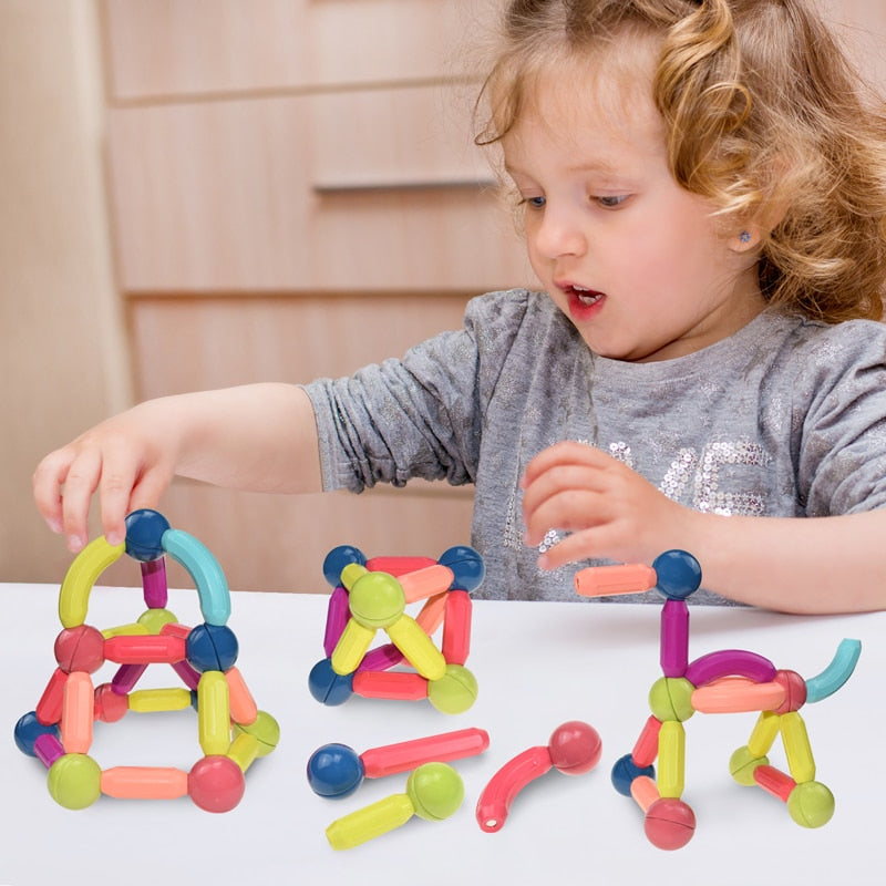 Toystar Magnetix Attractive Building Blocks Set | Development & Creativity - For Babies and Children - Ontwikkeling & Crea...