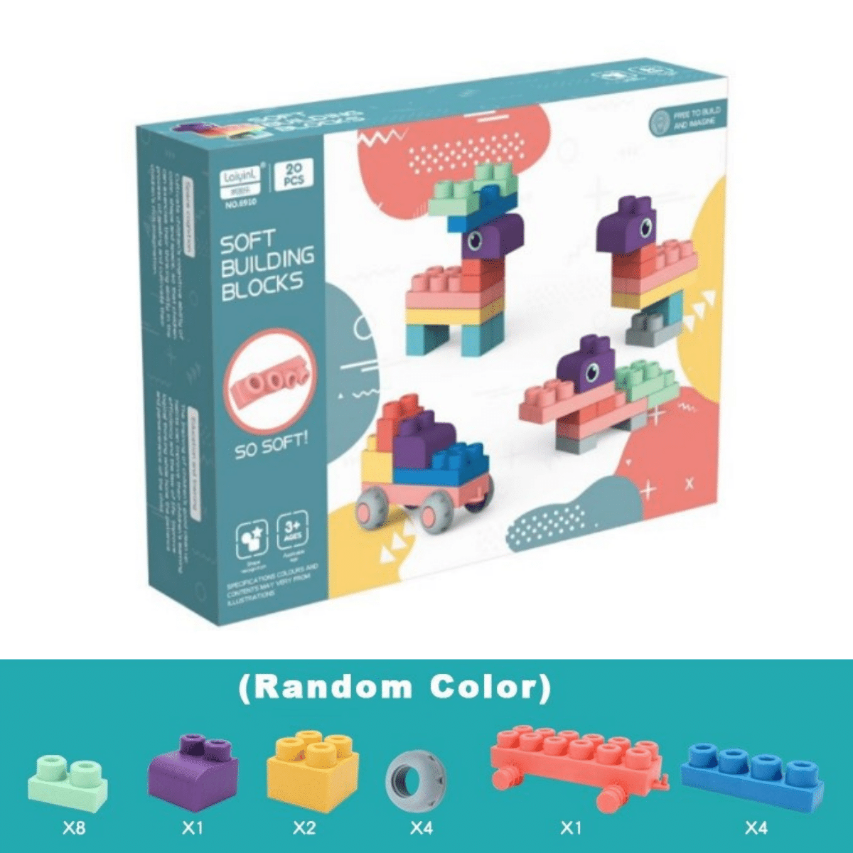 Toystar CreativeBuild | Build Your Dream Animals - 3D Puzzle Toys for Kids! - Bouw je Droomdieren - 3D Puzzel Speelgoed vo...