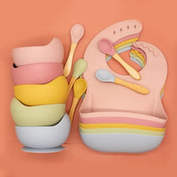 Thumbnail for Toystar TinyTummy™ | Safe and cheerful dining set - Non-slip children's plate and cutlery - Veilig en vrolijk eetsetje - N...