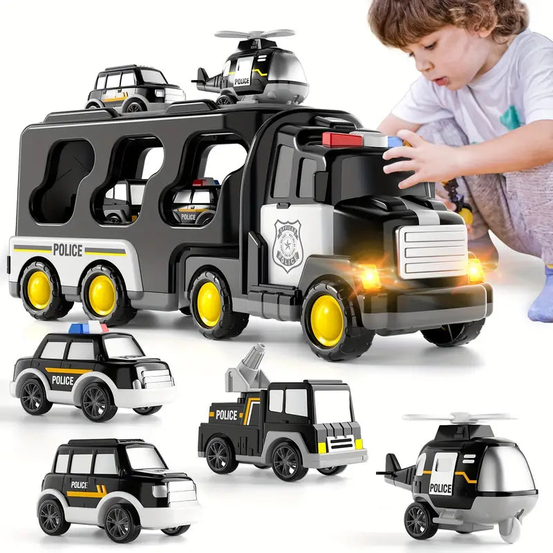Toystar RescueForce Truck | Let your toddler experience heroic rescue missions - Police truck toy with friction technology...
