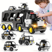 Thumbnail for Toystar RescueForce Truck | Let your toddler experience heroic rescue missions - Police truck toy with friction technology...