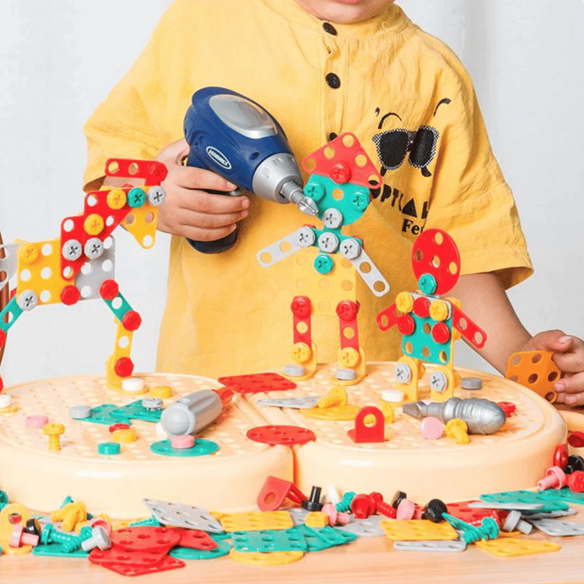BuildMaster Jr.  | Speels Technische Vaardigheden verbeteren - Boorset voor kinderen