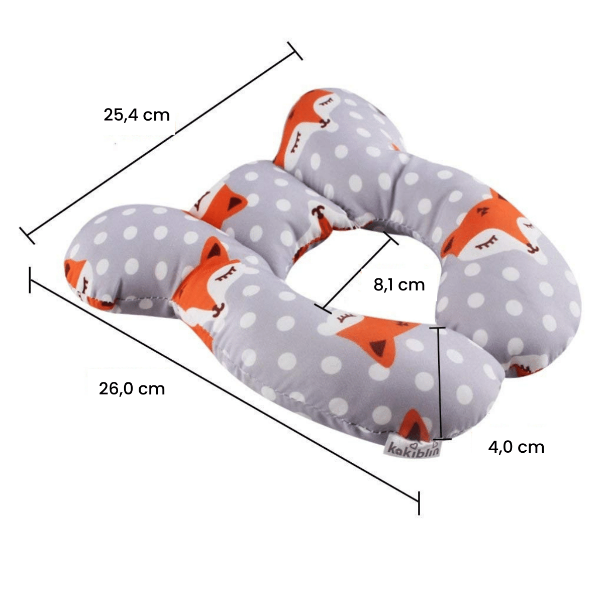 Toystar CozyRide Pillow | Comfortable Baby Travel Pillow - Support for Head & Neck - Comfortabel Baby Reis Kussen - Onders...