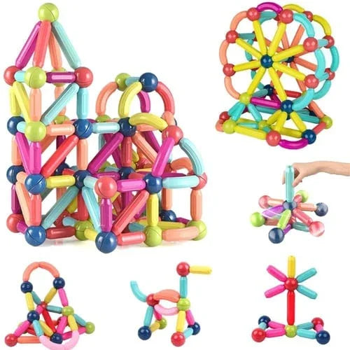 Toystar Magnetic Building Blocks™ | Educational Magnetic Toys - Bestseller - Magnetisch speelgoed bouwset (8)
