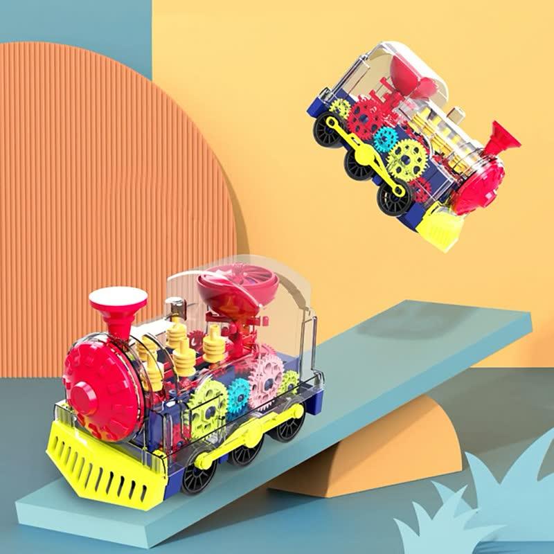Transparent Choo Choo Train | Fun and fascinating toy train - Encourages creative play and motor skills