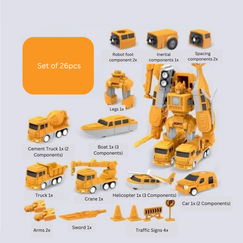 Toystar Magnetic Transformation Building Toys | Encourage Creativity - Educational and Fun - Bestseller - Stimuleer Creati...