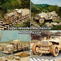 Thumbnail for Puzzle Tronic | Wooden 3D puzzle - Discover the magic of building