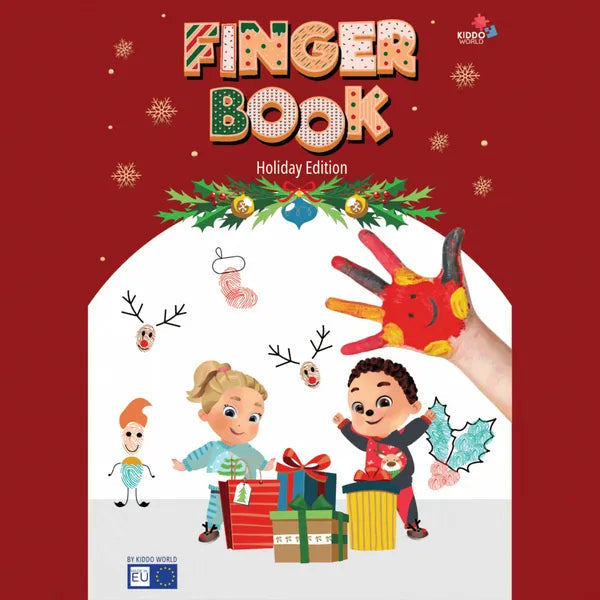 Toystar Joyful Fingerprints | Magical Party Memories - Coloring Book for Toddlers with Creative Finger Art - Magische fees...