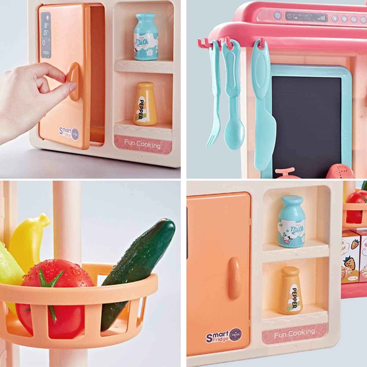 Toystar Cooking Fun Mini Kitchen | Playful learning - Complete toy set - Speels leren - Compleet speelgoedset (3)