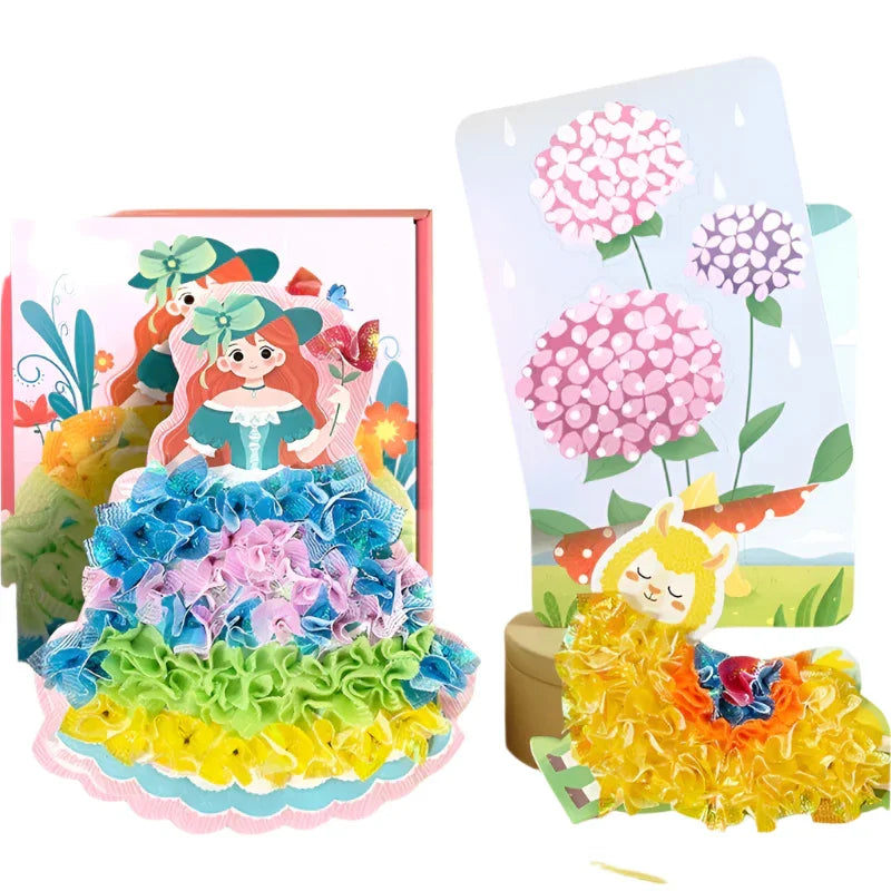 Toystar Artistic | Enchanting Prick Princess Paint Stickers - Creative painting fun for kids - Betoverende Prikprinses Ver...