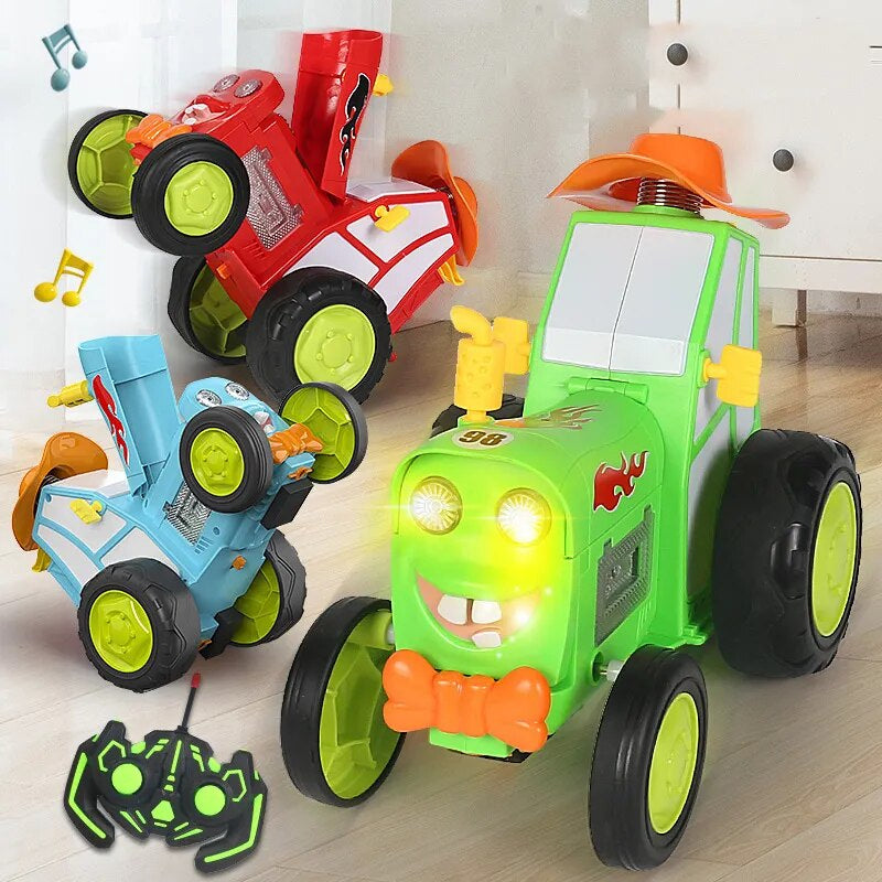 Toystar Jump & Stunt RC Car | The Ultimate Playing Experience for Children - Cool Mini Car with Remote Control - De Ultiem...