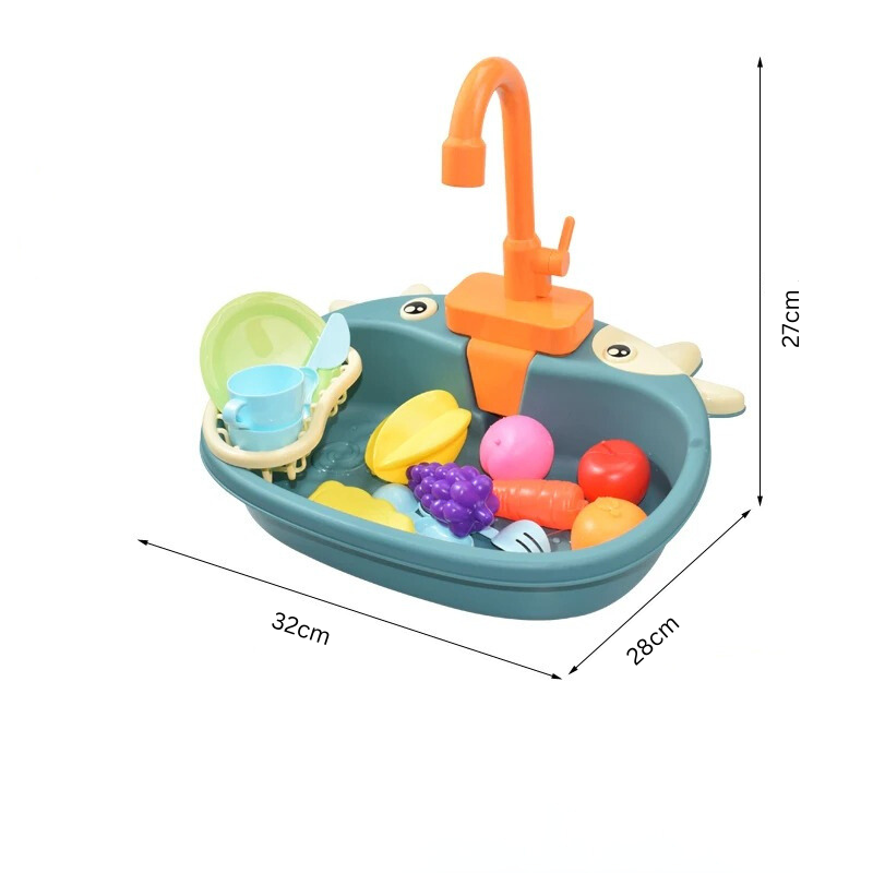 Toystar KiddieSink | Interactive Children's Play Sink - Play & Learn Kitchen Set - Interactieve Kinderspeelgootsteen - Spe...