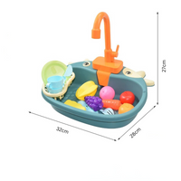 Thumbnail for Toystar KiddieSink | Interactive Children's Play Sink - Play & Learn Kitchen Set - Interactieve Kinderspeelgootsteen - Spe...