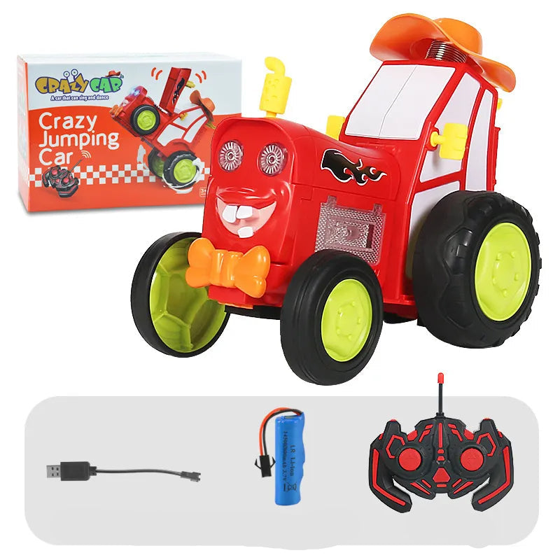 Toystar Jump & Stunt RC Car | The Ultimate Playing Experience for Children - Cool Mini Car with Remote Control - De Ultiem...