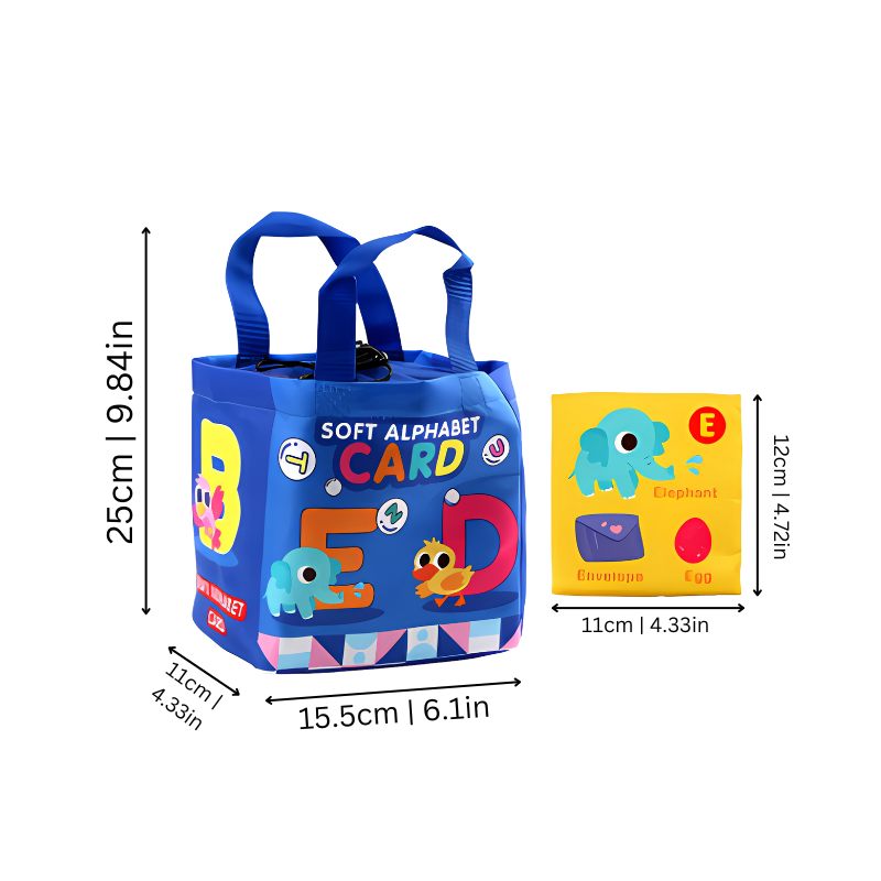 Toystar LetterPals | Playful learning for the little ones – Soft alphabet flash cards - Spelenderwijs leren voor de allerk...